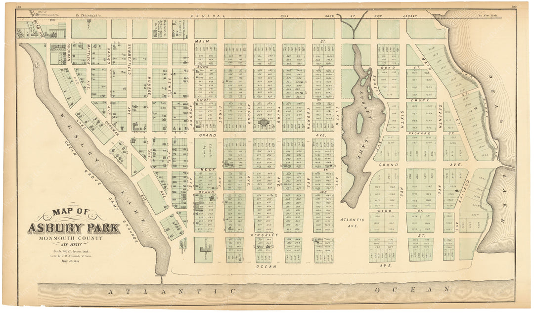 Asbury Park, New Jersey 1878
