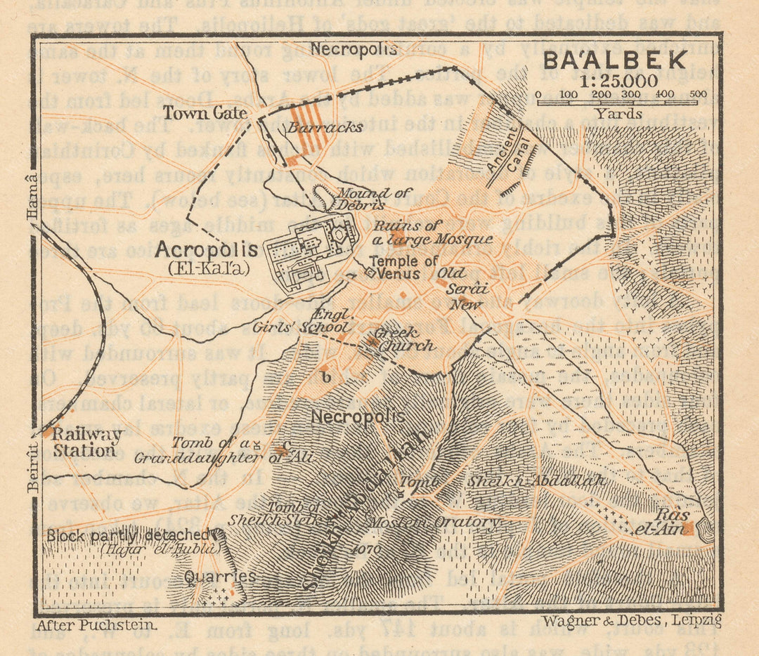 Baalbek, Lebanon 1912