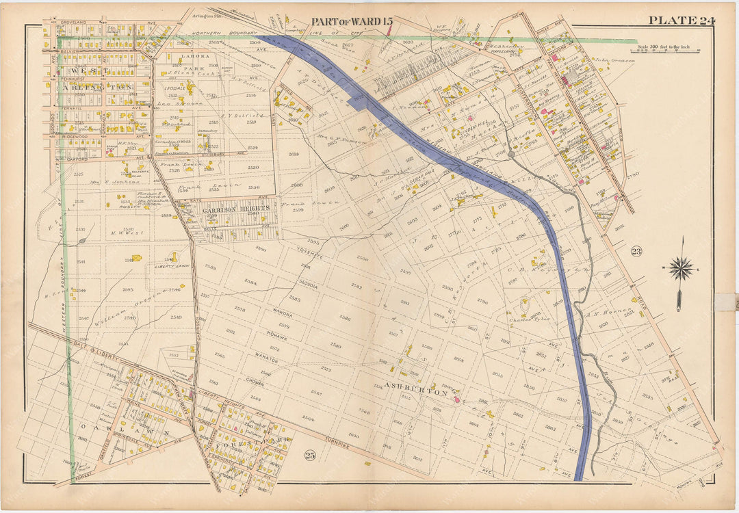 Baltimore, Maryland 1906 Plate 024