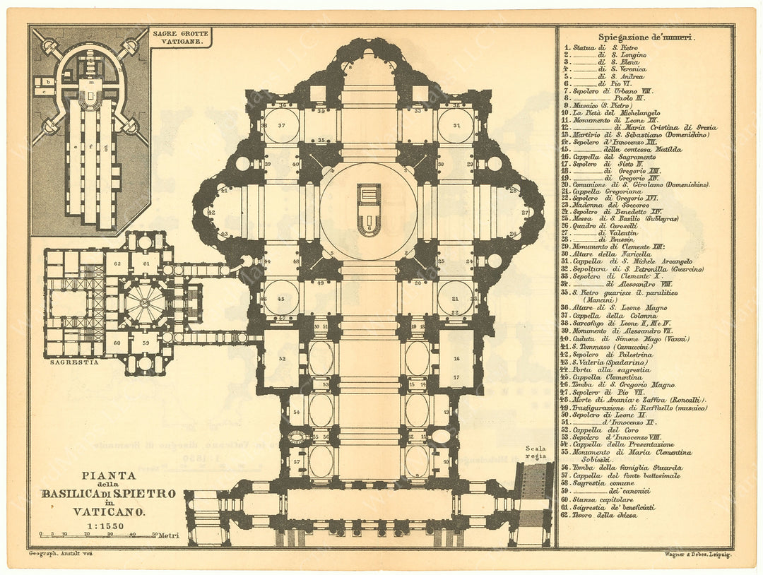 Saint Peter's, Vatican City 1900