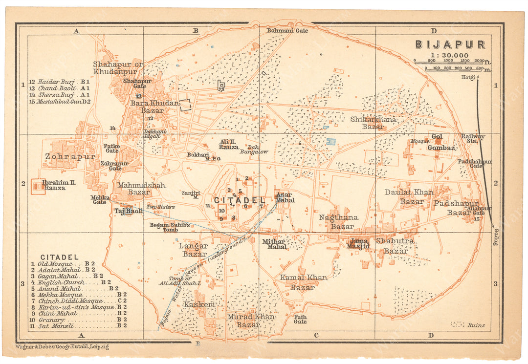 Bijapur (Vijayapura), India 1914