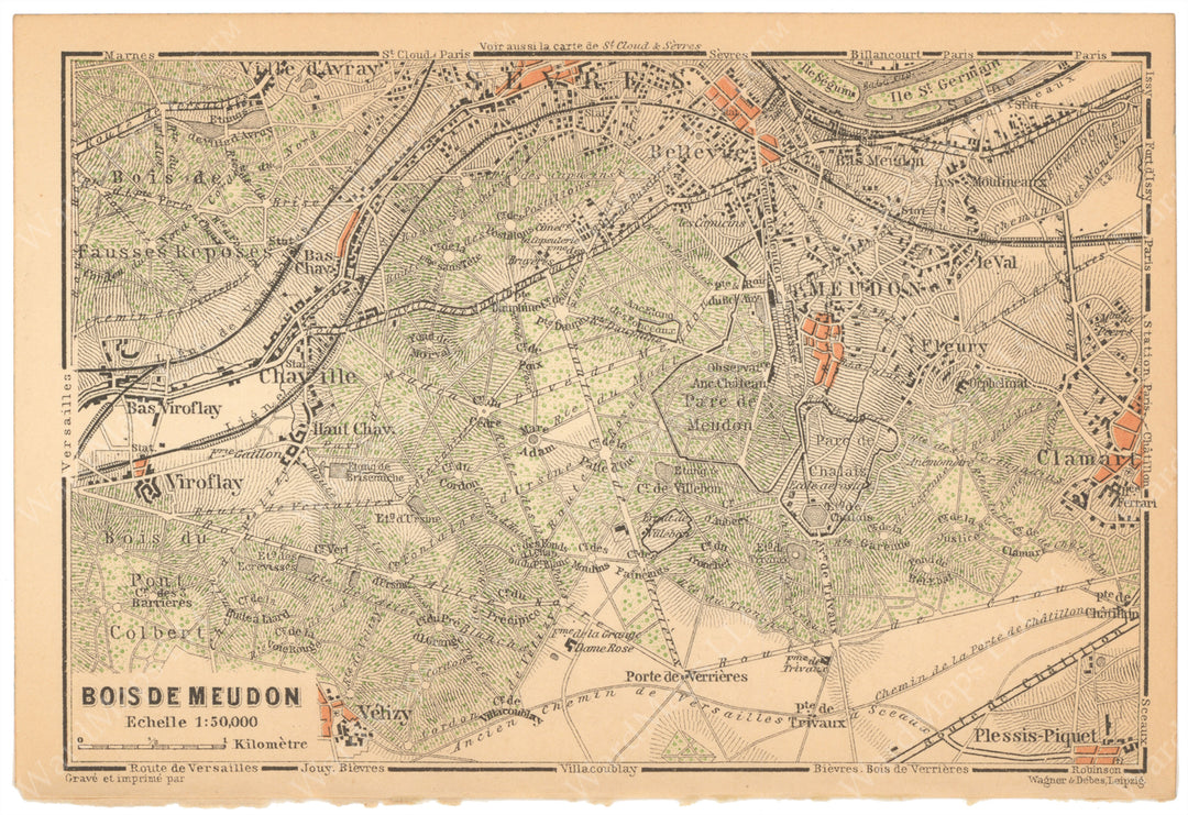 Bois de Meudon, France 1894