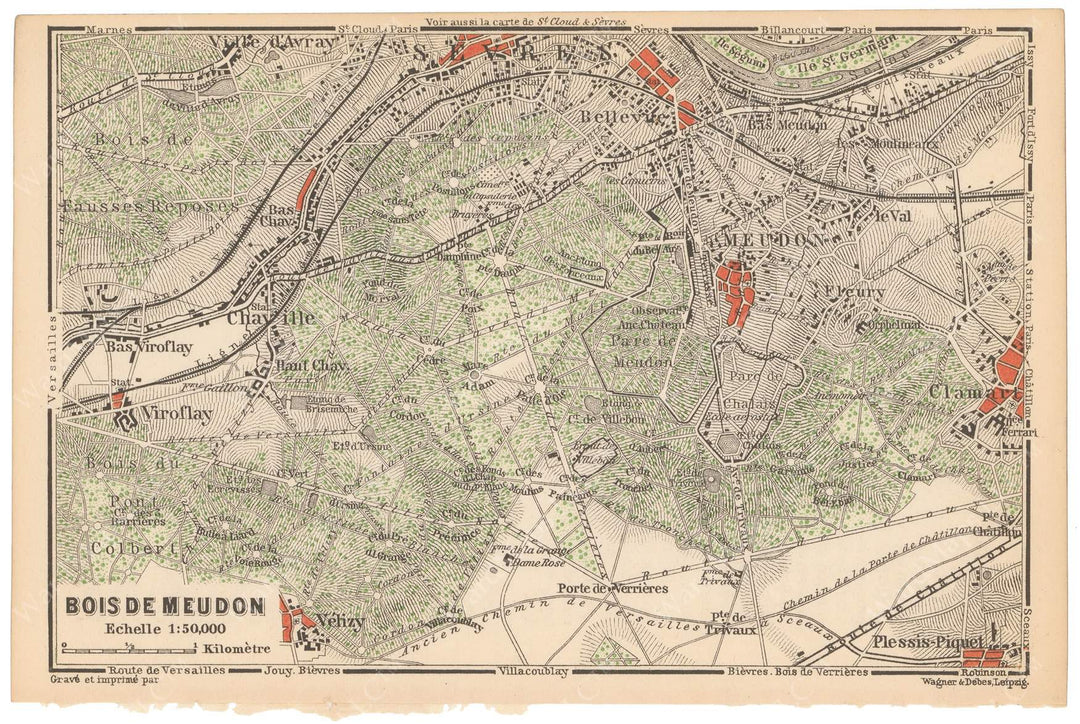 Bois de Meudon, France 1891