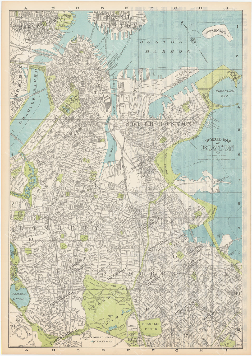 Boston, Massachusetts Circa 1910