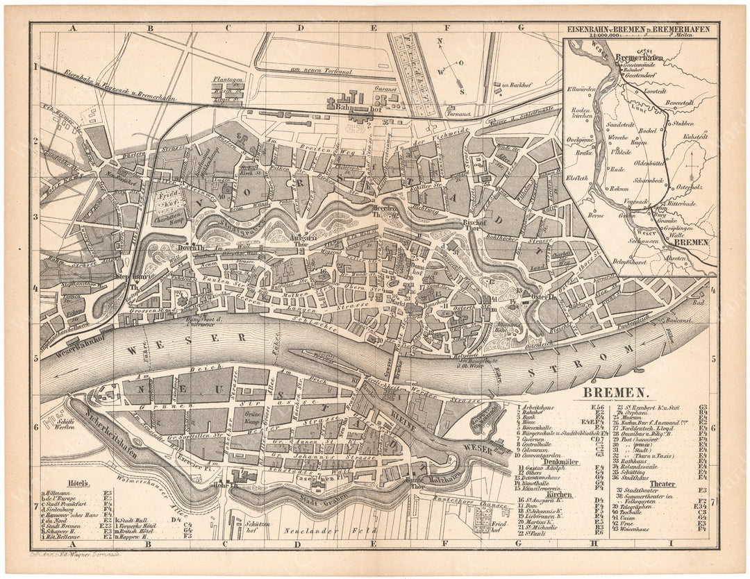 Bremen, Germany 1868