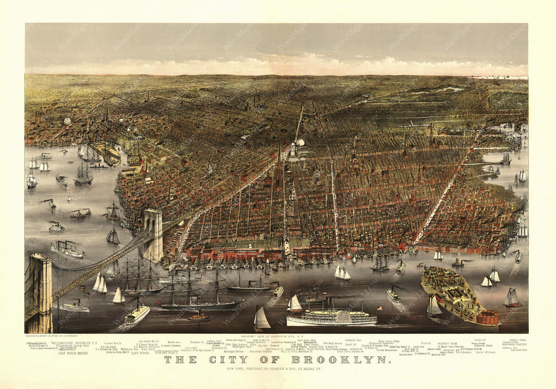 Brooklyn, New York 1879