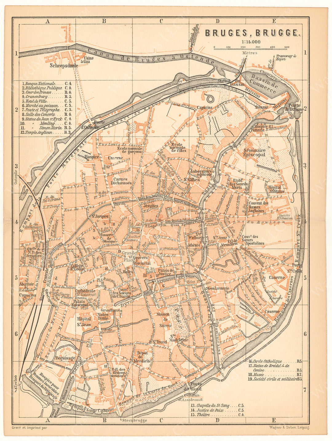 Bruges, Belgium 1897