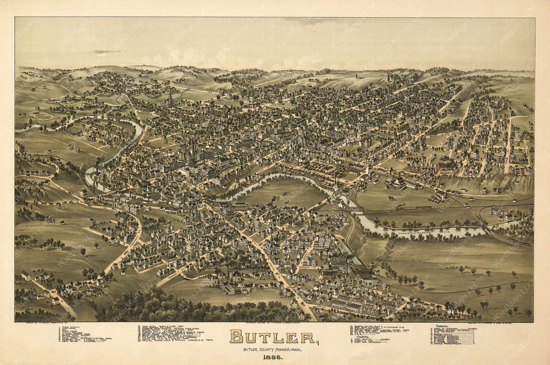 Butler, Pennsylvania 1896