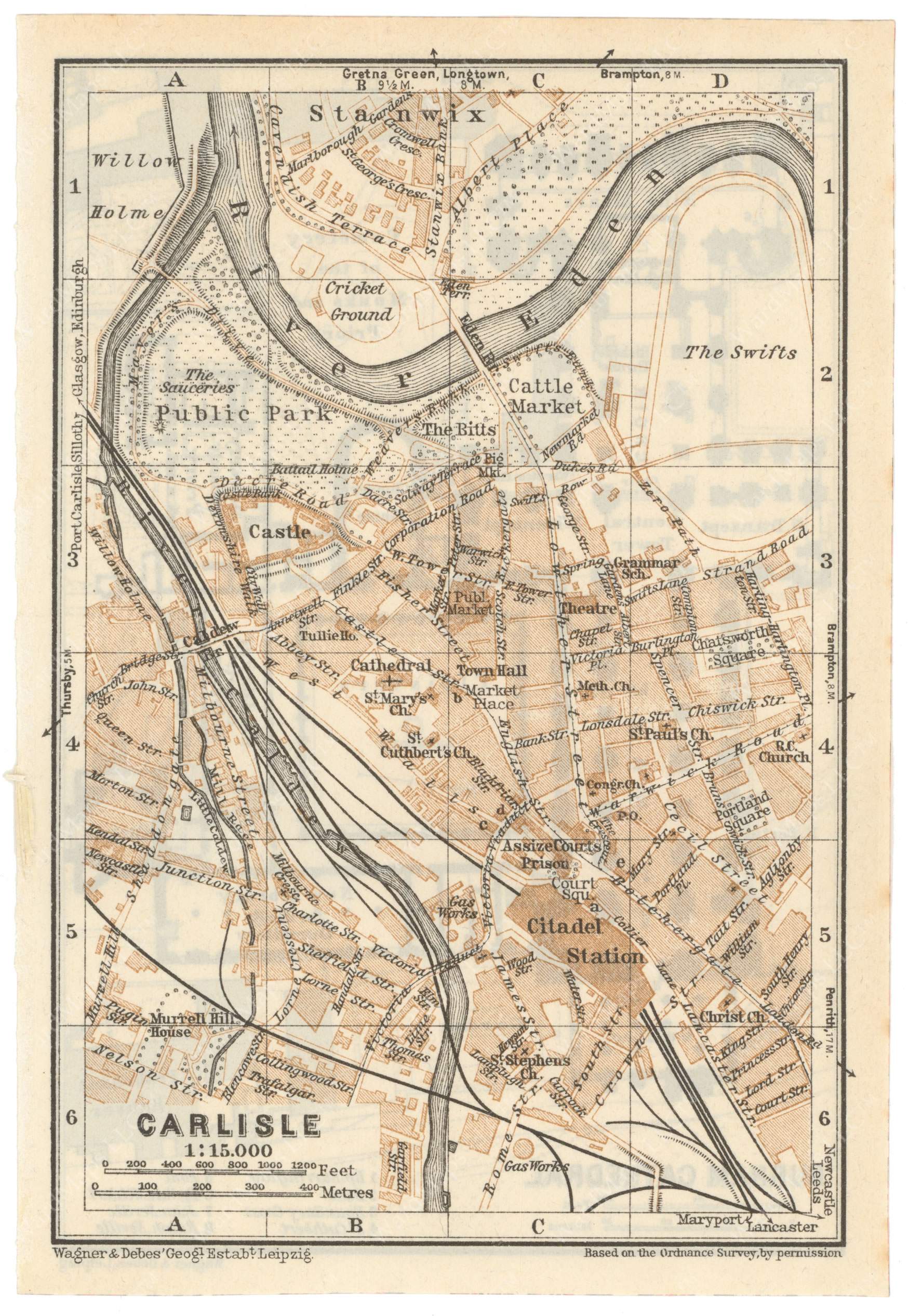 Carlisle, England 1937 – WardMaps LLC