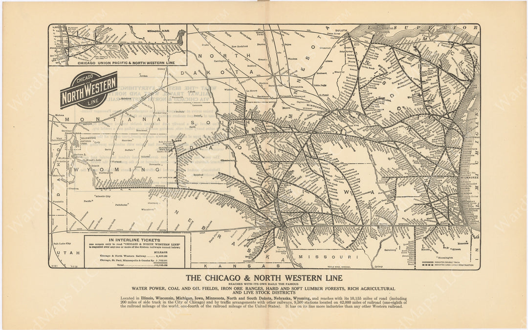 Chicago & North Western Railroad 1922