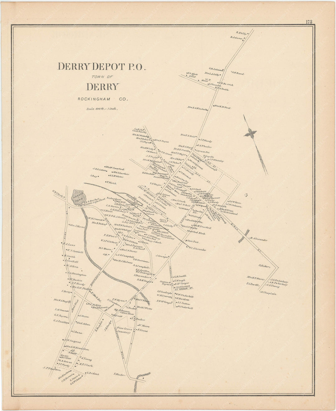 Derry, New Hampshire 1892