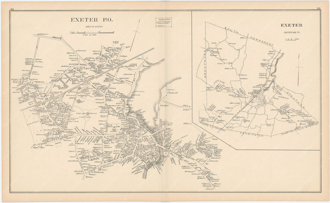 Exeter, New Hampshire 1892