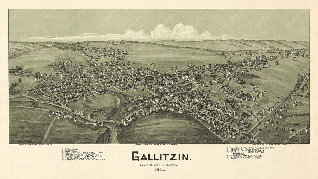 Gallitzin, Pennsylvania 1901