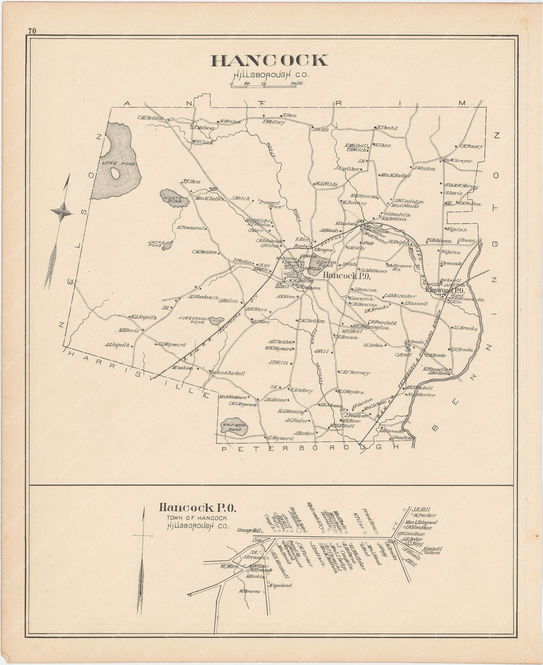 Hancock, New Hampshire 1892