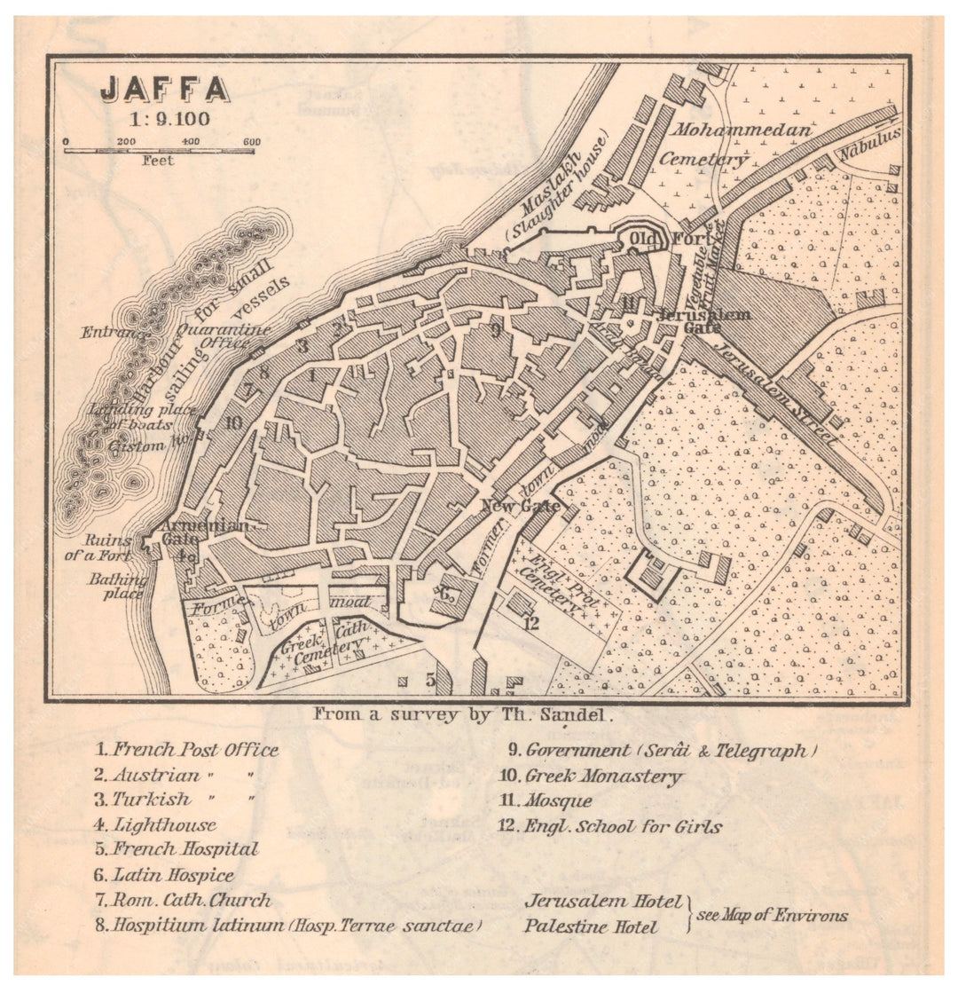 Jaffa, Palestine 1898