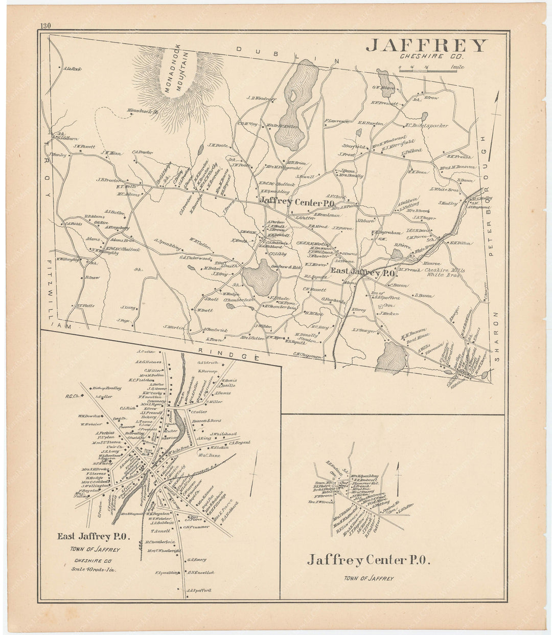 Jaffrey, New Hampshire 1892