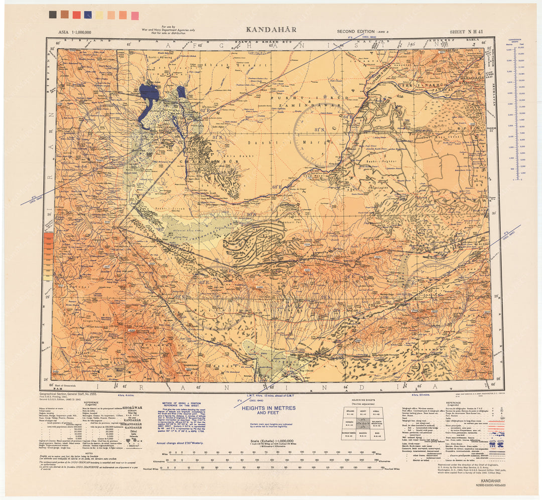 Afghanistan: Kandahar Region 1944
