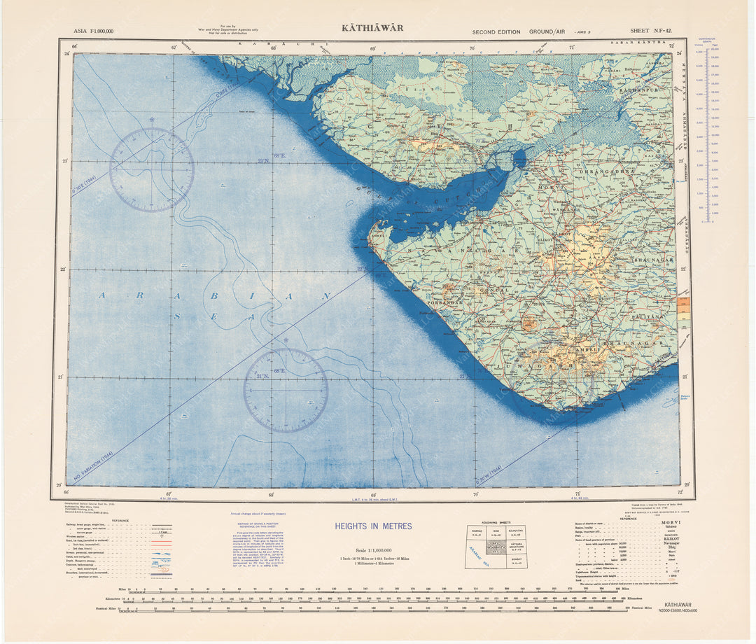 India: Gujarat, Western Part 1944