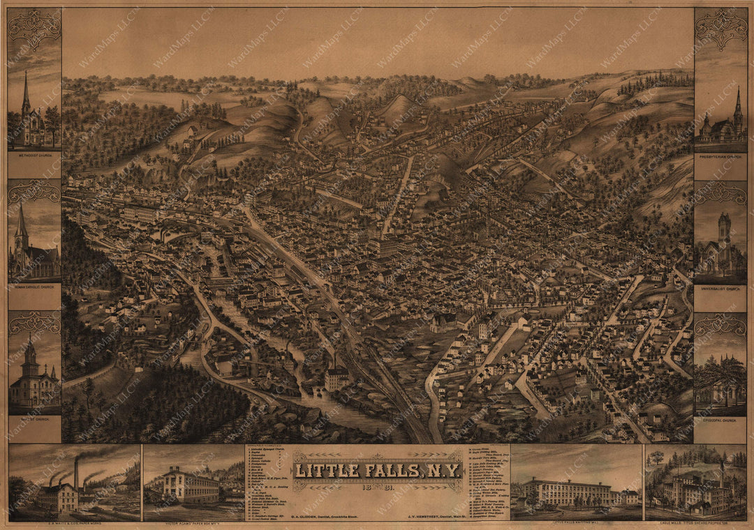 Little Falls, New York 1881