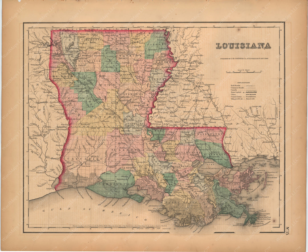Louisiana 1857