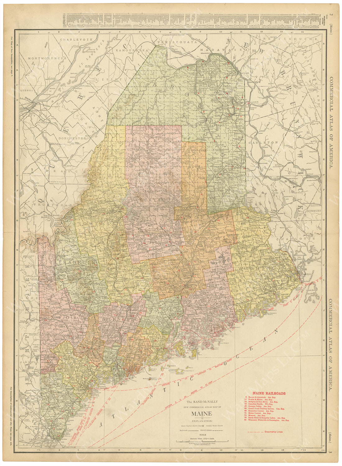 Maine 1916 – Wardmaps Llc