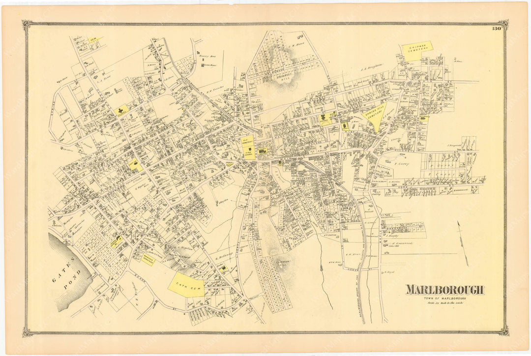 Marlborough Center, Massachusetts 1875