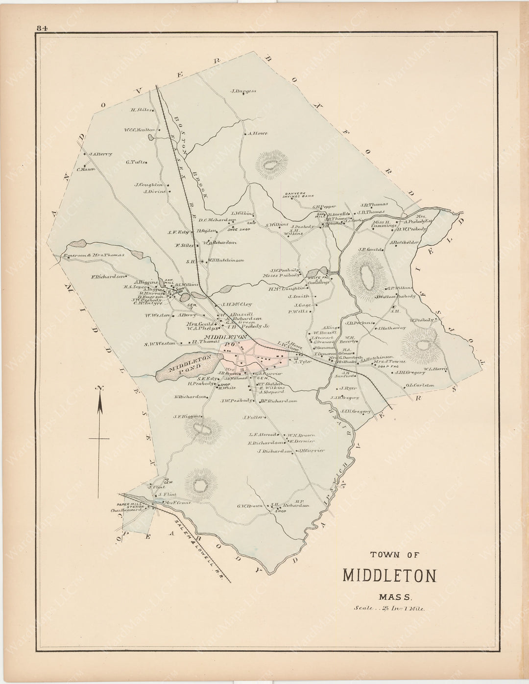 Middleton, Massachusetts 1884