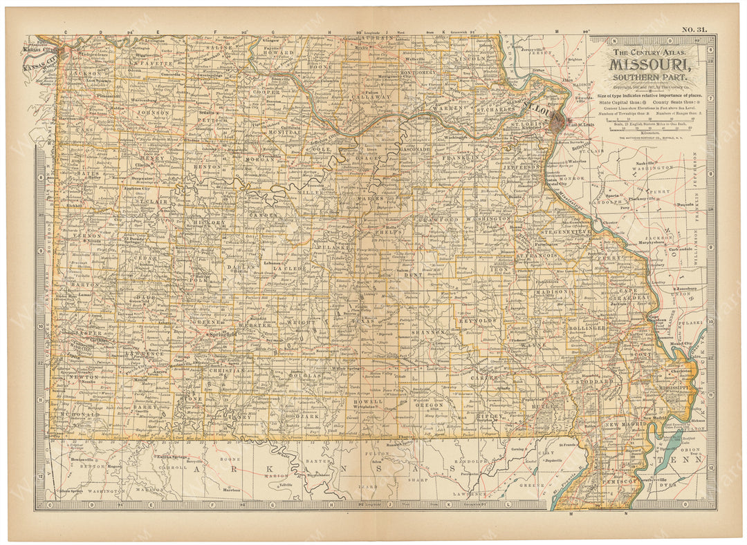 Missouri: Southern Part 1914