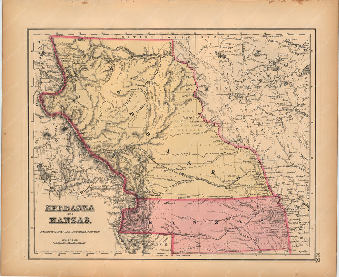 Kansas and Nebraska 1857