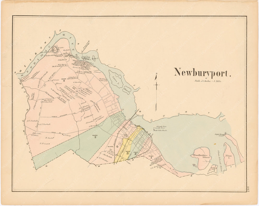 Newburyport, Massachusetts 1884