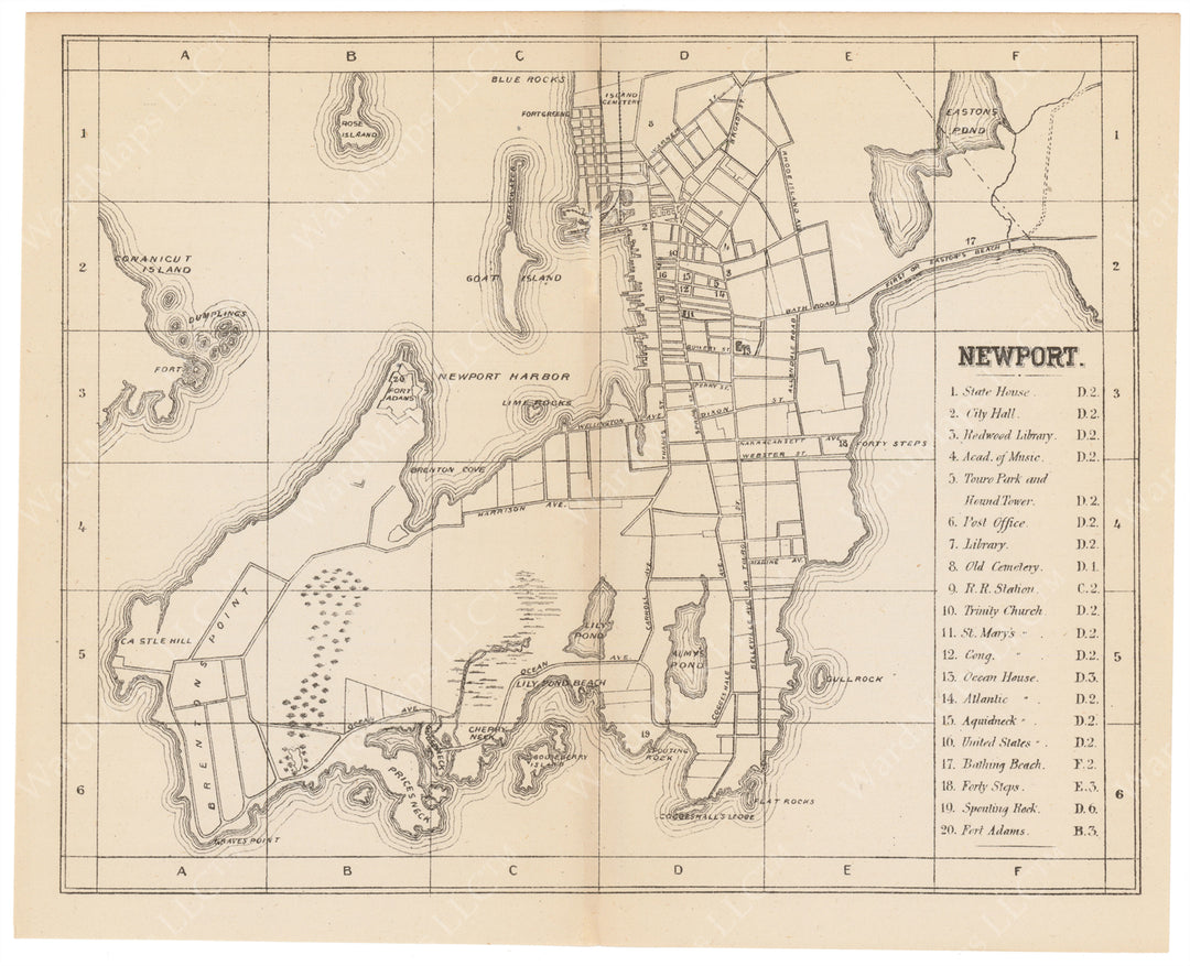 Newport, Rhode Island 1881
