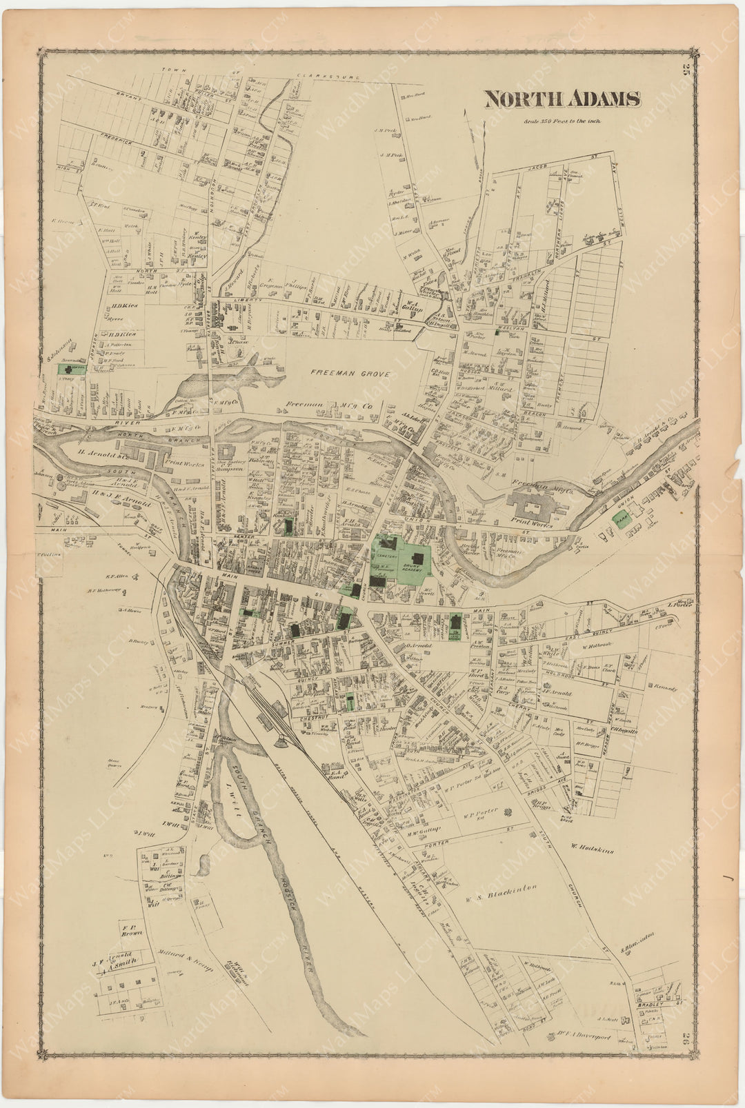 North Adams, Massachusetts 1876