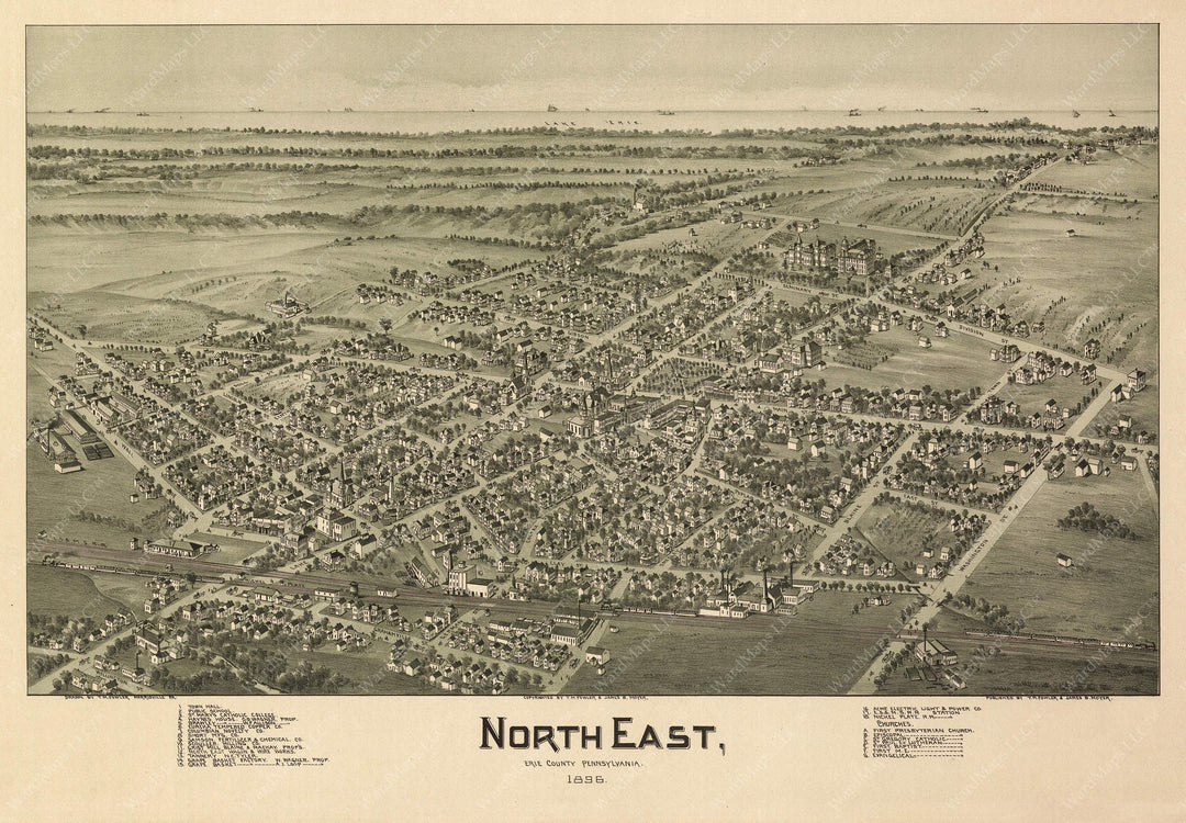 North East, Pennsylvania 1896