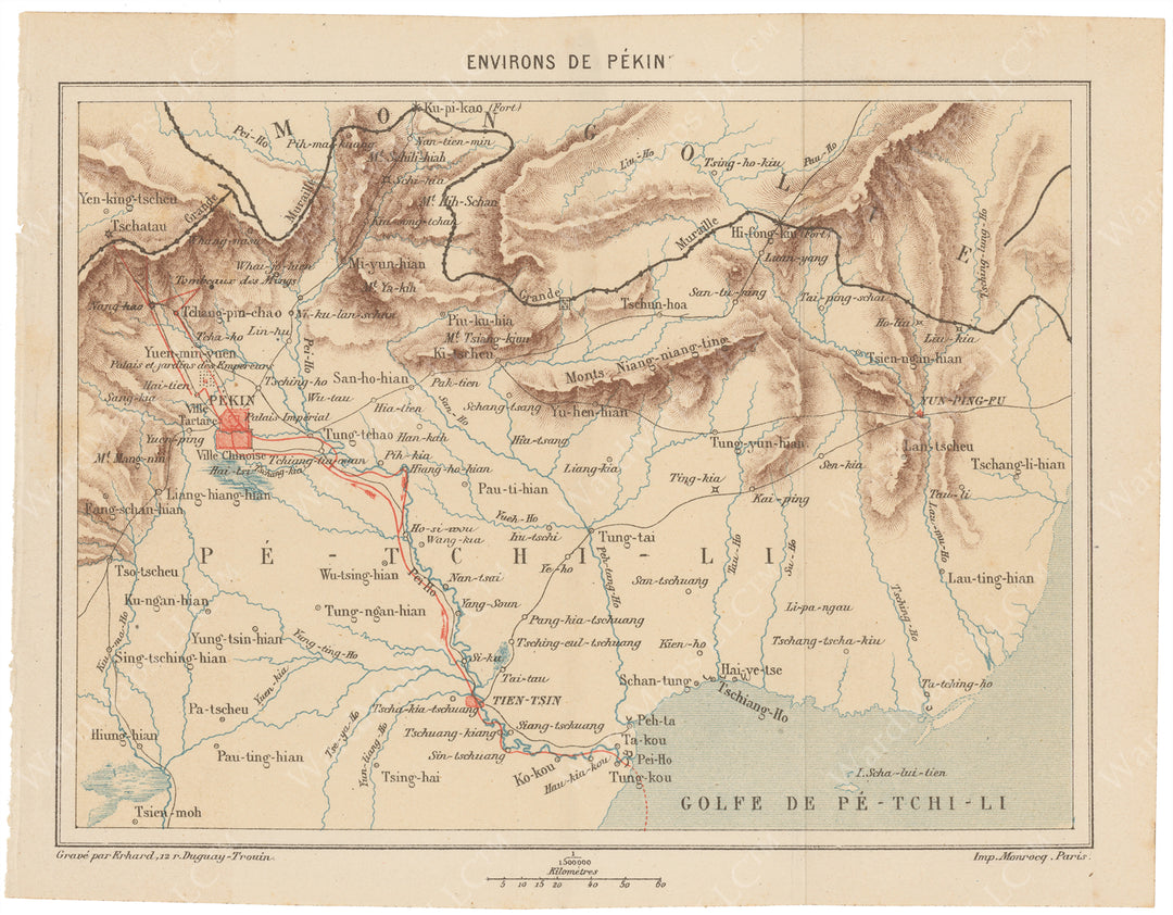 Beijing Region, China 1874