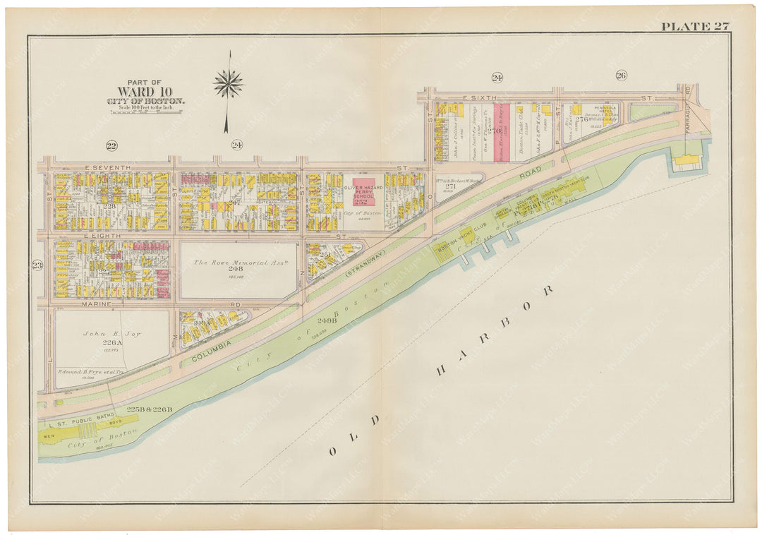 South Boston, Massachusetts 1919 Plate 027