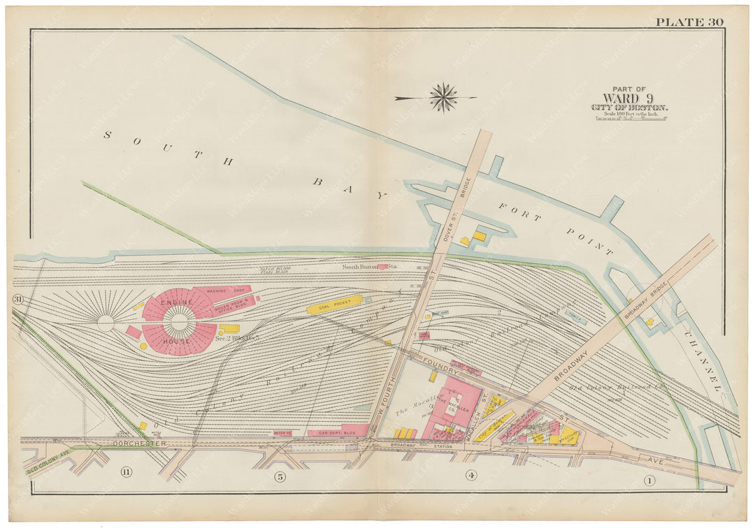 South Boston, Massachusetts 1919 Plate 030