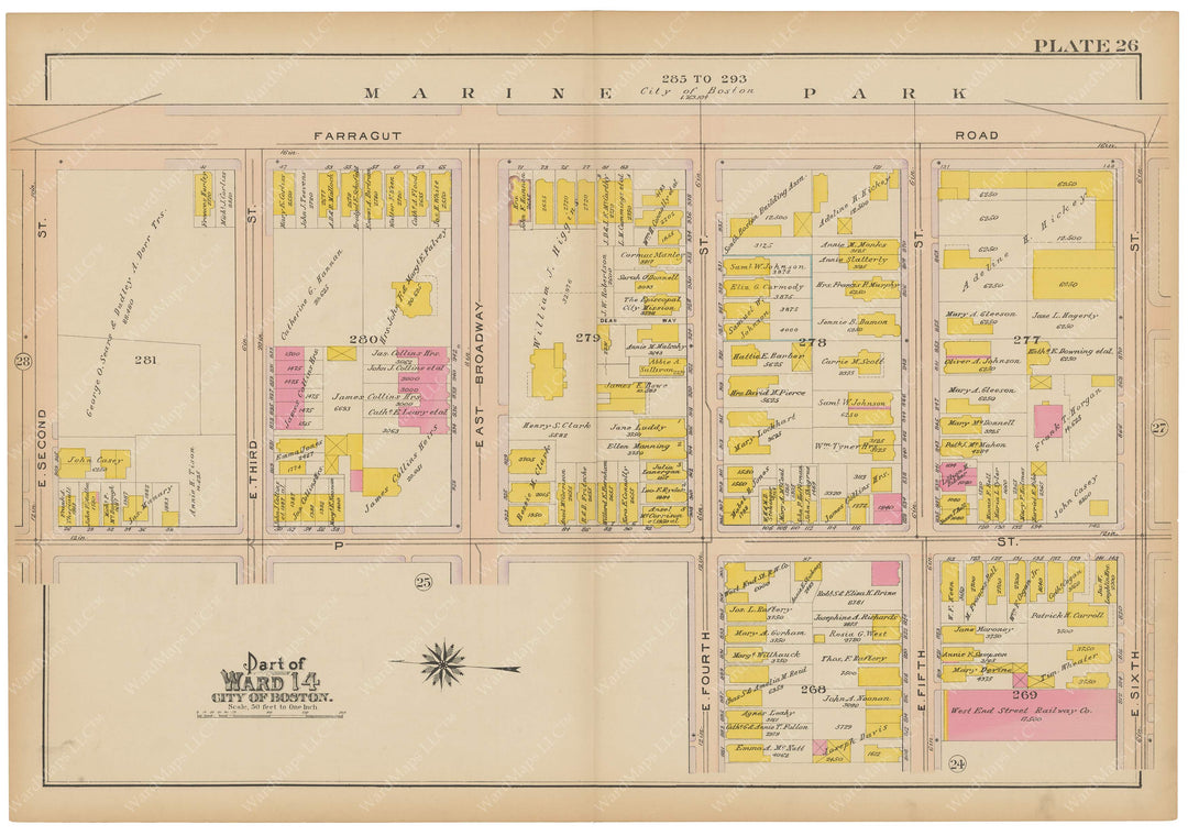 South Boston, Massachusetts 1910 Plate 026
