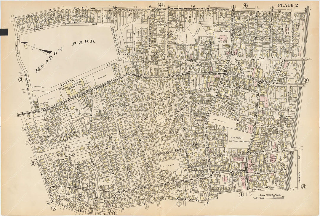Greater Lynn, Massachusetts 1924 Plate 002
