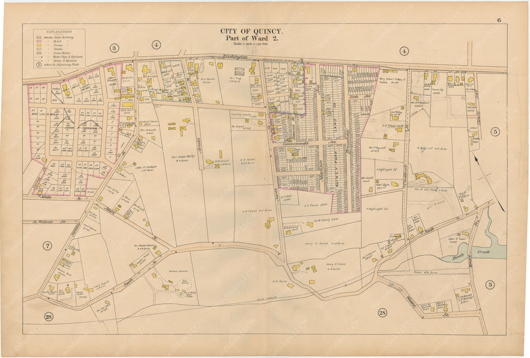 Quincy, Massachusetts 1897 Plate 006