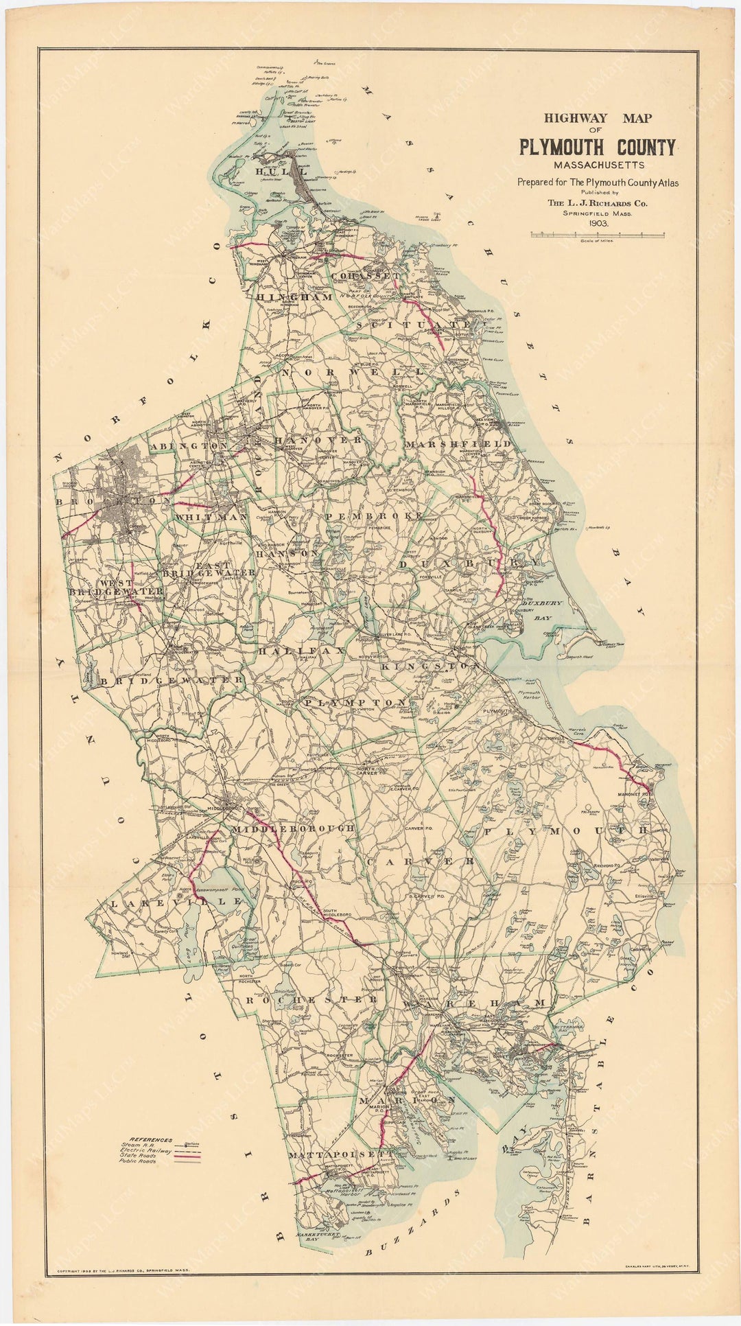 Plymouth County, Massachusetts 1903