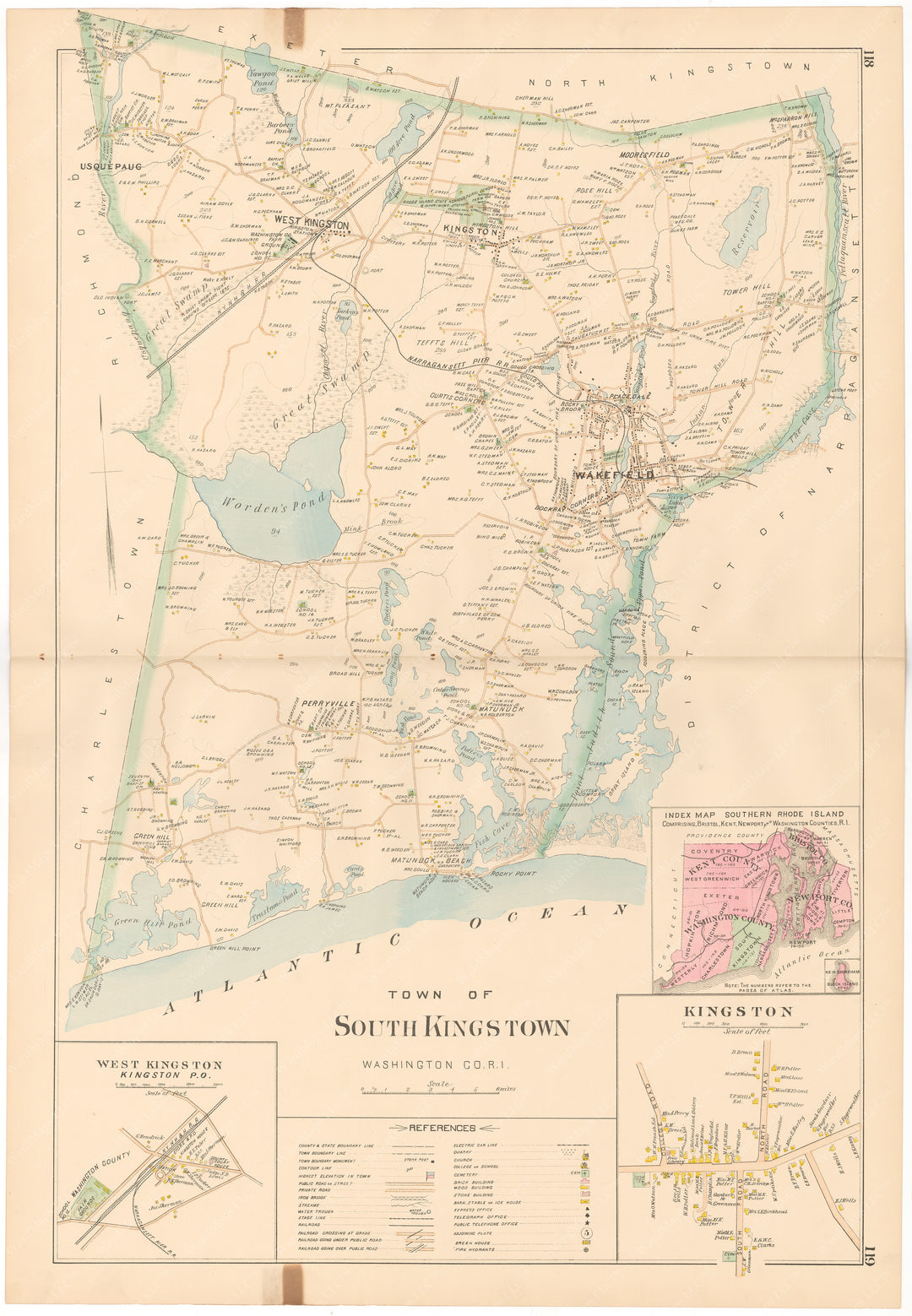 South Kingston, Rhode Island 1895