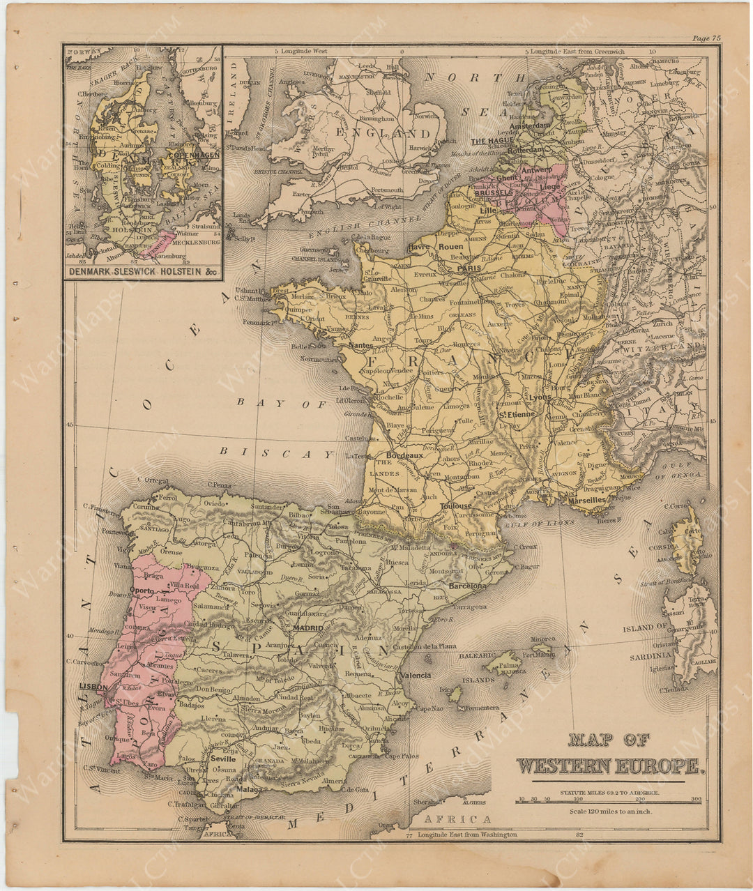Europe 1879: Western Part