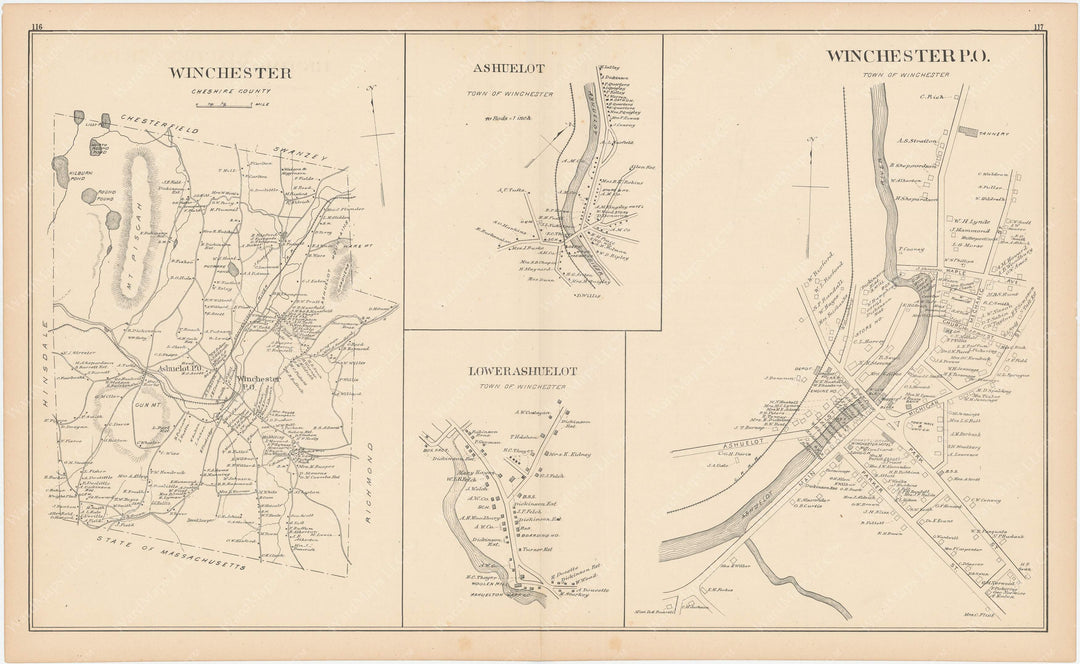 Winchester, New Hampshire 1892