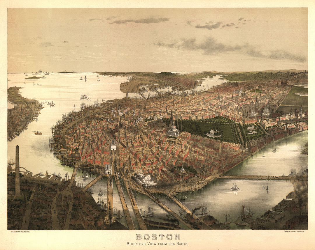 Antique Bird's Eye View Maps