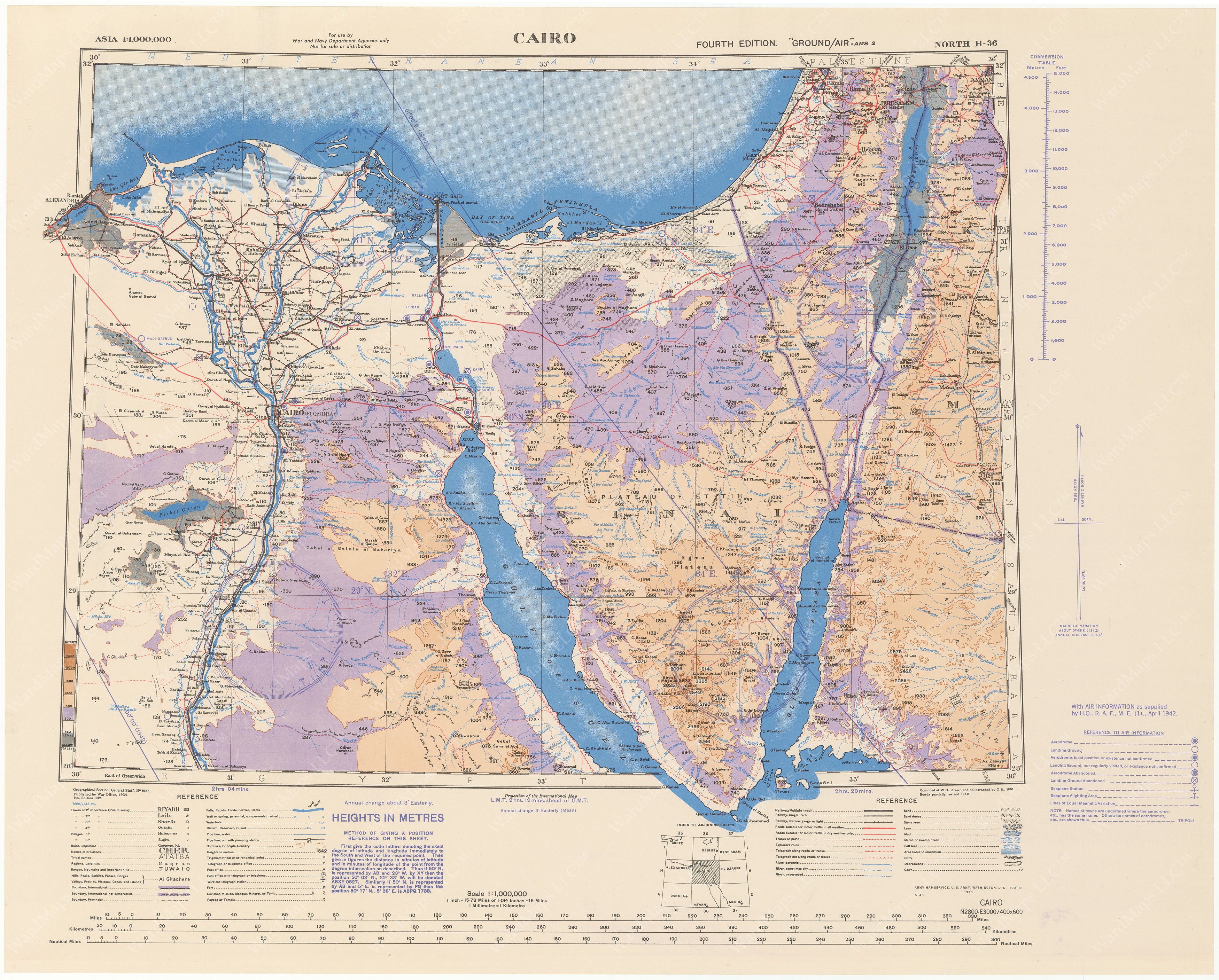 WWII Military Topographic Maps 1940s – WardMaps LLC