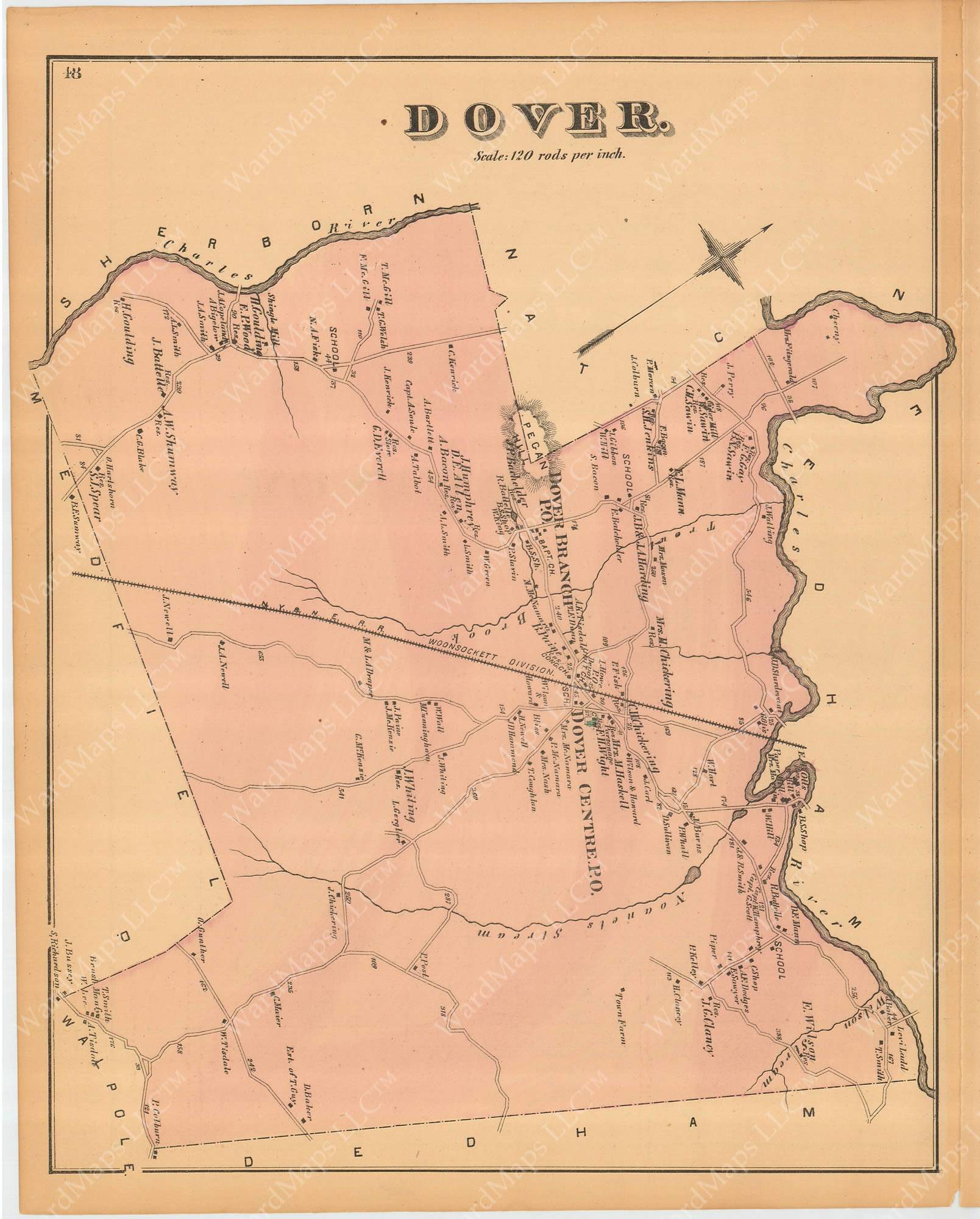 Dover, Massachusetts – WardMaps LLC