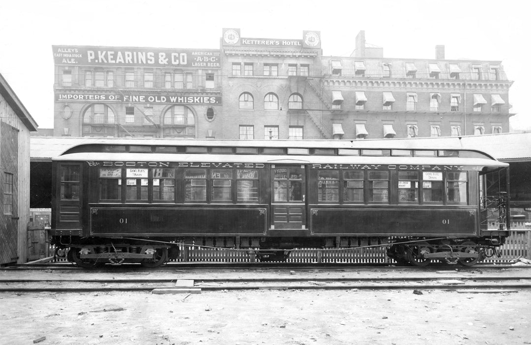 Boston Elevated Railway Co. Type 1 Rapid Transit Car #01 1900