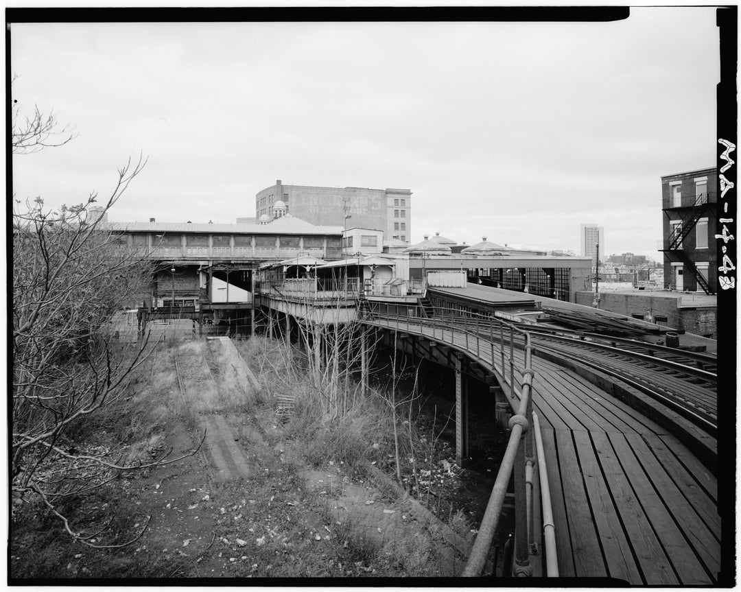 Dudley Station, Boston, Massachusetts 1982: South Elevation