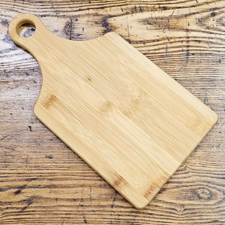 Boston MBTA Map Bamboo Cutting Board (Small)