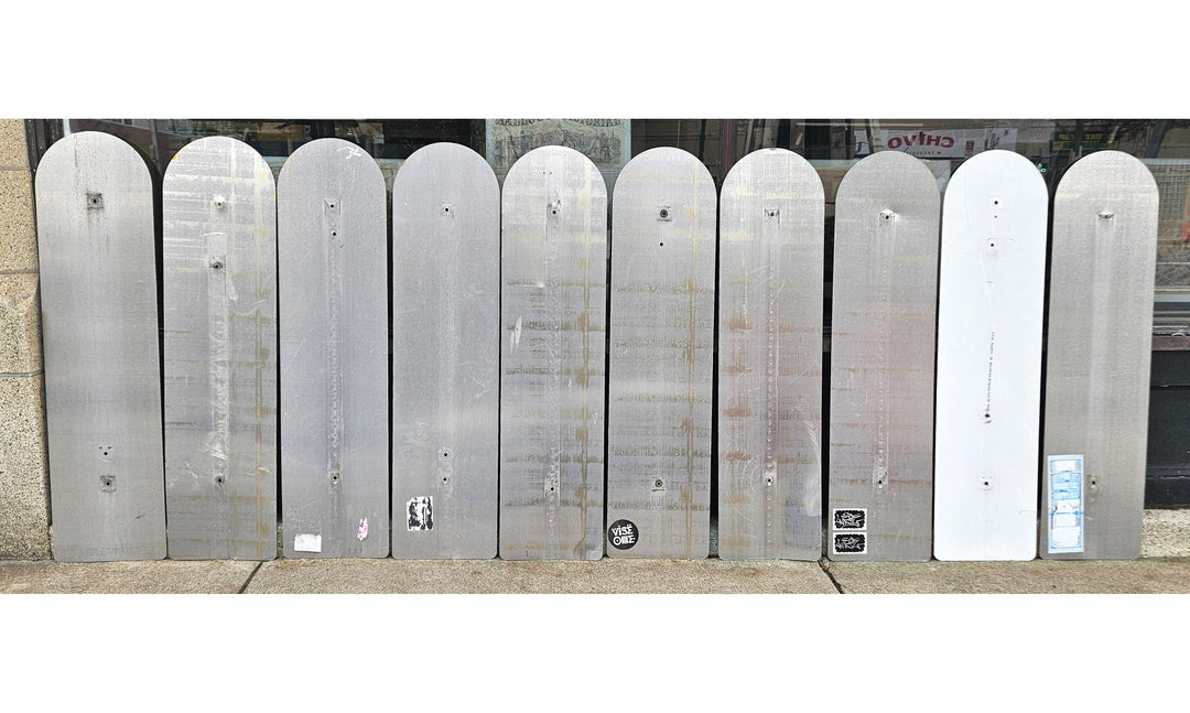 Decommissioned MBTA Bus Stop Signs: 14; 19; 22; 23; 28; 29; 44